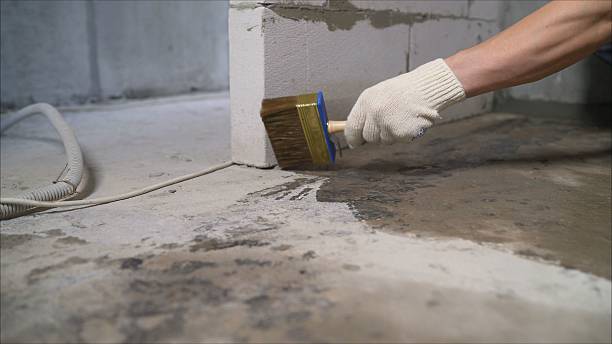 SJ Waterproofing Pros Waterproofing coverage map for Crestwood, KY and surrounding area